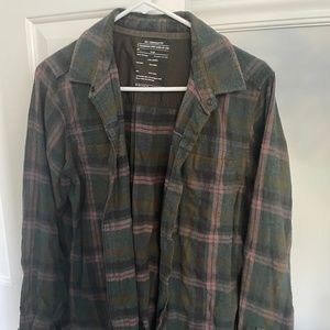 rei coop flannel, size large